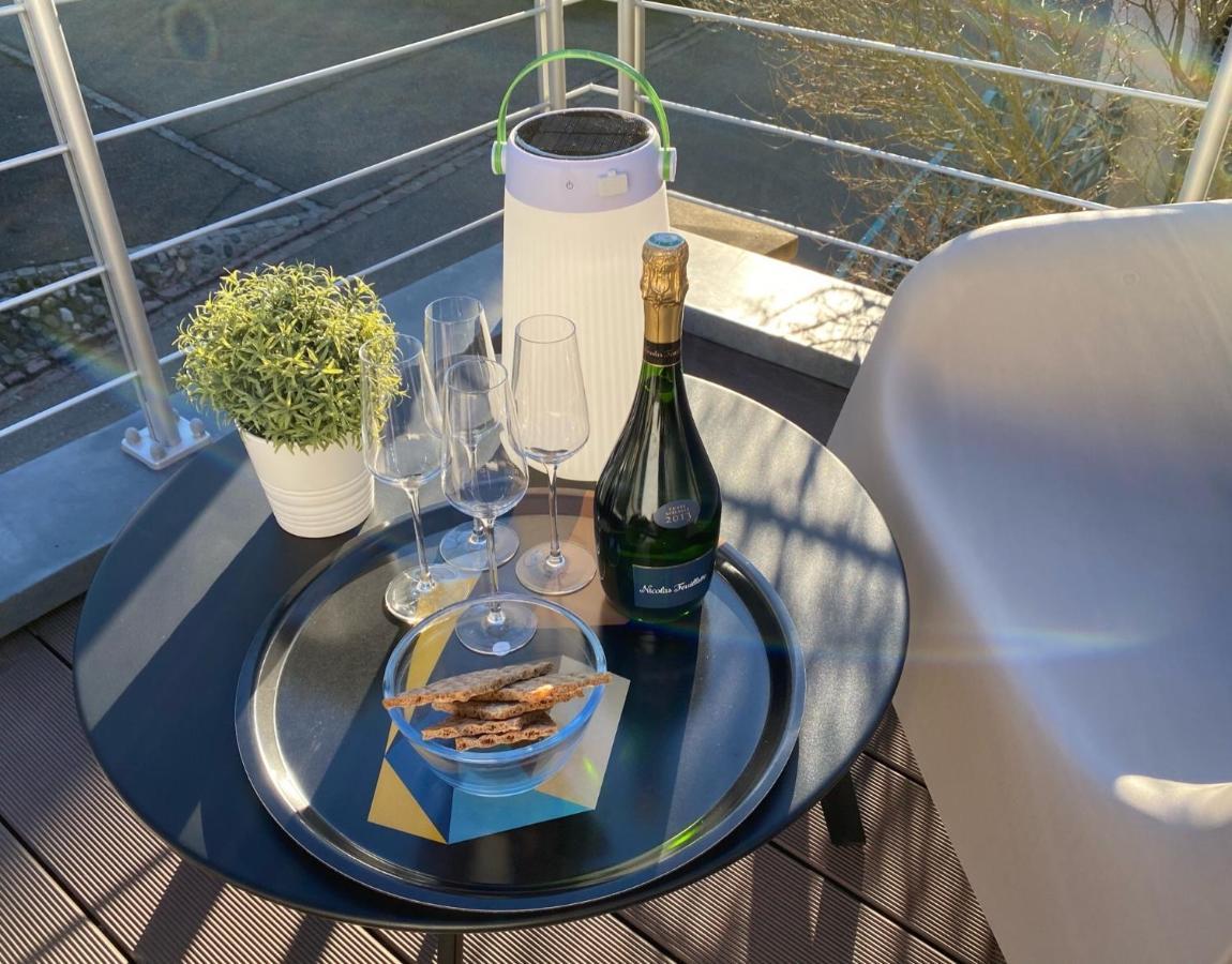 Duplex Le 12 - Appartement Avec Terrasse Dans Le Vignoble - 5 Mn Du Centre De Colmar 韦托尔塞姆 外观 照片